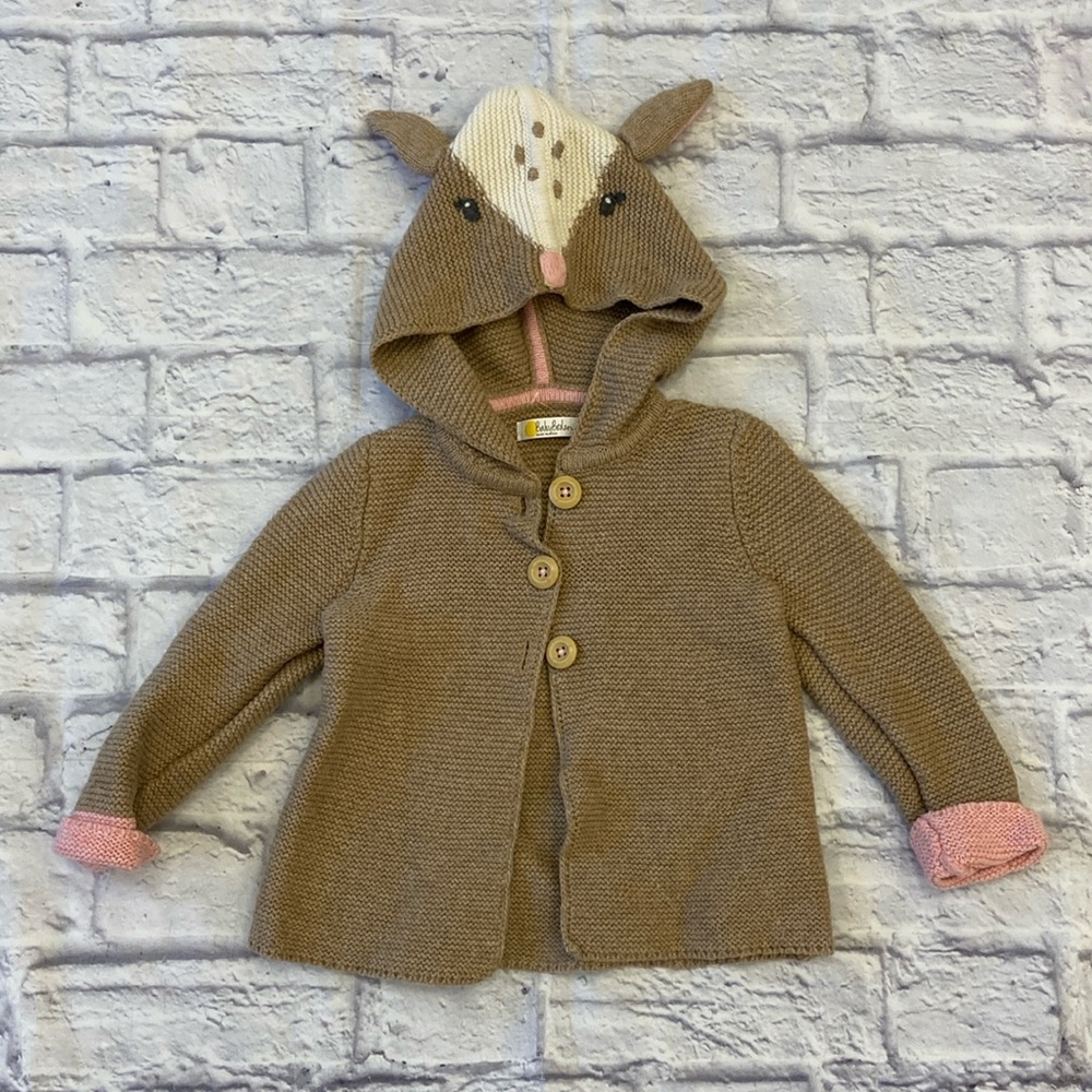 Baby Boden Knit Animal Sweater